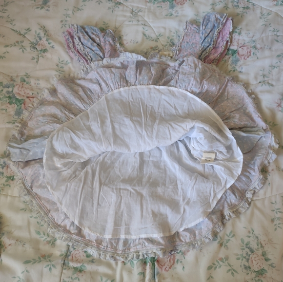 EUC LoveShackFancy Stanton Dress Blueberry Dust - Picture 9 of 9